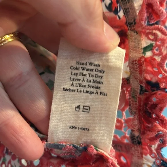 LoveShackFancy Bryant Top Rush of Red